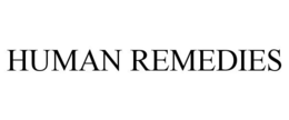 HUMAN REMEDIES trademark