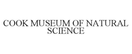 COOK MUSEUM OF NATURAL SCIENCE trademark