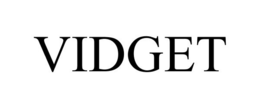 VIDGET trademark
