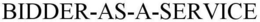 BIDDER-AS-A-SERVICE trademark