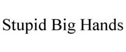 STUPID BIG HANDS trademark