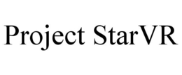 PROJECT STARVR trademark