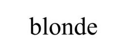 BLONDE trademark