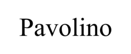 PAVOLINO trademark