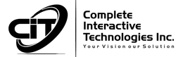 CIT, COMPLETE INTERACTIVE TECHNOLOGIES INC., YOUR VISION OUR SOLUTION trademark