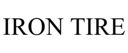 IRON TIRE trademark