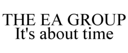 THE EA GROUP IT'S ABOUT TIME trademark
