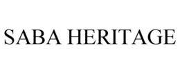 SABA HERITAGE trademark