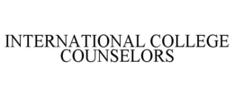 INTERNATIONAL COLLEGE COUNSELORS trademark