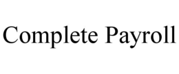 COMPLETE PAYROLL trademark