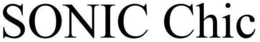 SONIC CHIC trademark