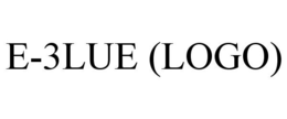 E-3LUE (LOGO) trademark