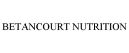 BETANCOURT NUTRITION trademark