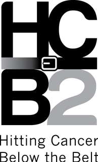 HCB2 HITTING CANCER BELOW THE BELT trademark