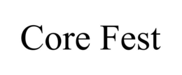 CORE FEST trademark