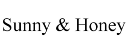 SUNNY & HONEY trademark
