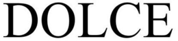 DOLCE trademark