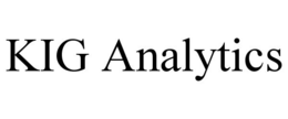 KIG ANALYTICS trademark