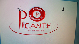 P PICANTE FRESH MEXICAN GRILL 1 trademark
