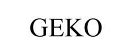 GEKO trademark