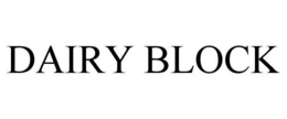 DAIRY BLOCK trademark
