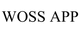 WOSS APP trademark