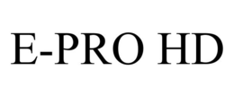 E-PRO HD trademark