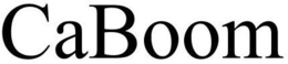 CABOOM trademark