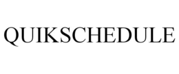QUIKSCHEDULE trademark