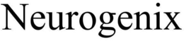 NEUROGENIX trademark