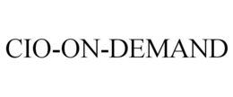 CIO-ON-DEMAND trademark