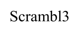 SCRAMBL3 trademark