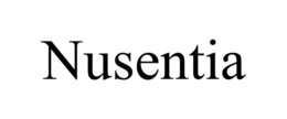 NUSENTIA trademark