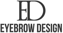 ED EYEBROW DESIGN trademark