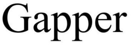 GAPPER trademark