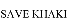 SAVE KHAKI trademark