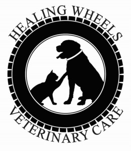 HEALING WHEELS VETERINARY CARE trademark