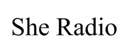 SHE RADIO trademark