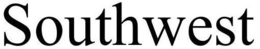 SOUTHWEST trademark