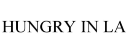 HUNGRY IN LA trademark