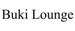 BUKI LOUNGE trademark