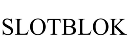 SLOTBLOK trademark