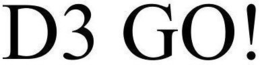 D3 GO! trademark