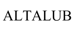 ALTALUB trademark