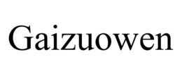 GAIZUOWEN trademark