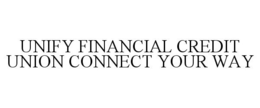 UNIFY FINANCIAL CREDIT UNION CONNECT YOUR WAY trademark