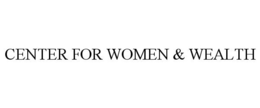 CENTER FOR WOMEN & WEALTH trademark
