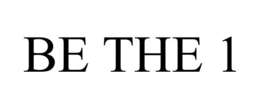 BE THE 1 trademark