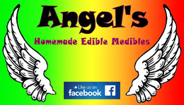ANGEL'S HOMEMADE EDIBLE MEDIBLES LIKE US ON FACEBOOK F trademark