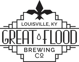LOUISVILLE, KY GREAT FLOOD BREWING CO trademark